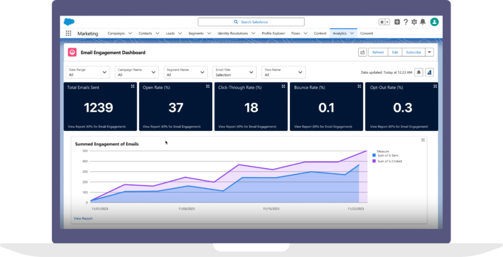 Empower businesses with comprehensive analytics and reporting tools