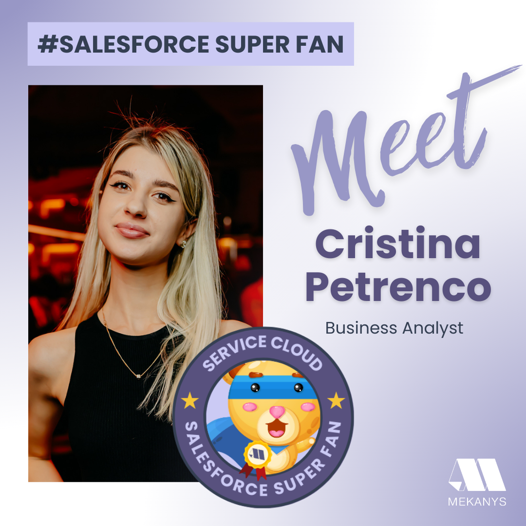 Meet Cristina Petrenco, a Service Cloud enthusiast empowering exceptional customer support with robust features and AI-powered insights.