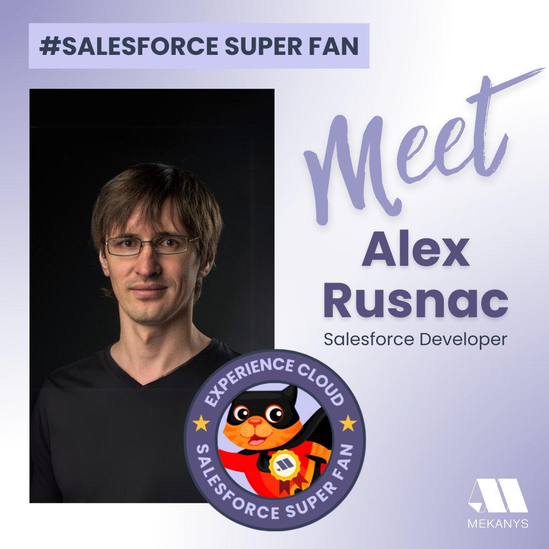 Meet Alex Rusnac, an Experience Cloud enthusiast creating exceptional digital experiences. Customize portals and drive meaningful interactions