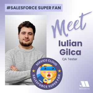 Meet Iulian Gilca, a Service Cloud enthusiast enhancing customer service for superior experiences and streamlined operations.